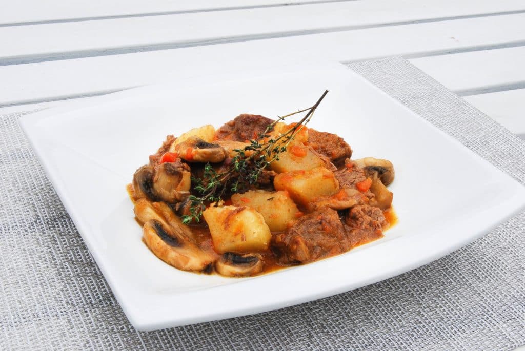Beef Stew with Mushrooms