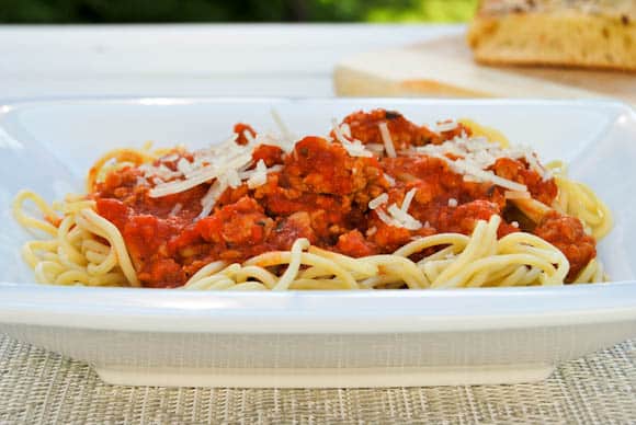 Spaghetti with Marinara Sauce
