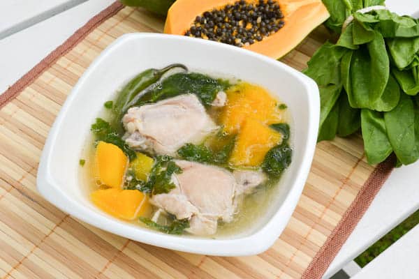 Tinolang Manok (chicken With Papaya Soup) - Salu Salo Recipes