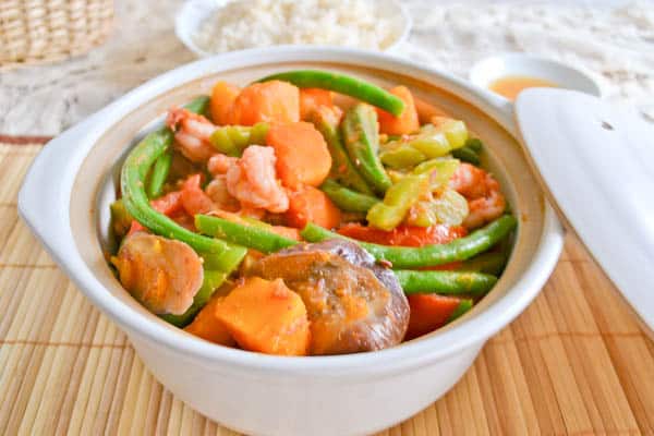 Pinakbet (Filipino Shrimp and Vegetable Stew)