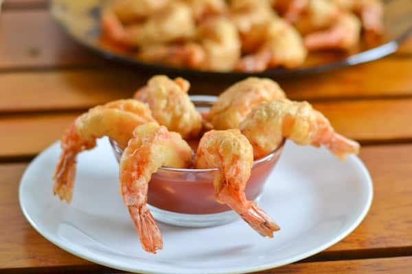 Camaron Rebosado (Deep Fried Battered Prawns)