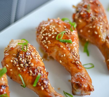 Sticky Honey Sesame Drumsticks