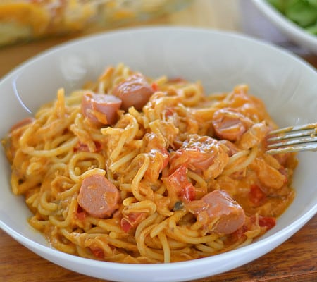 Baked Chicken Spaghetti
