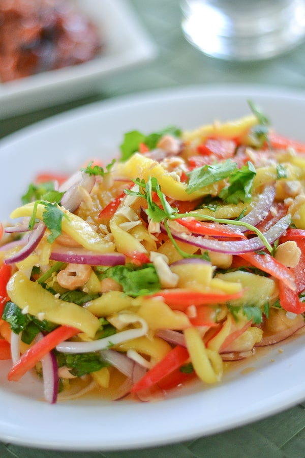 Thai Green Mango Salad - Salu Salo Recipes