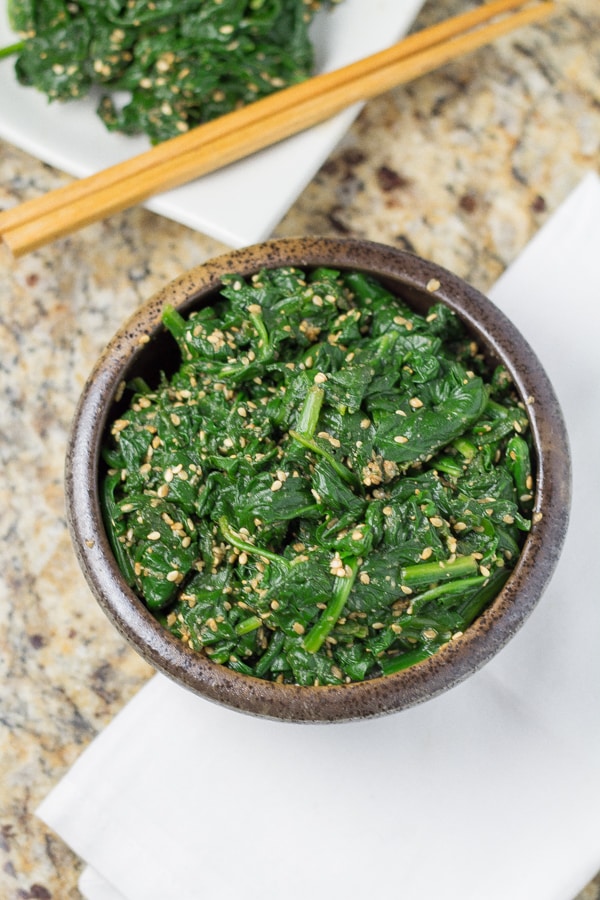 Gomae (Japanese Spinach Salad) - Salu Salo Recipes