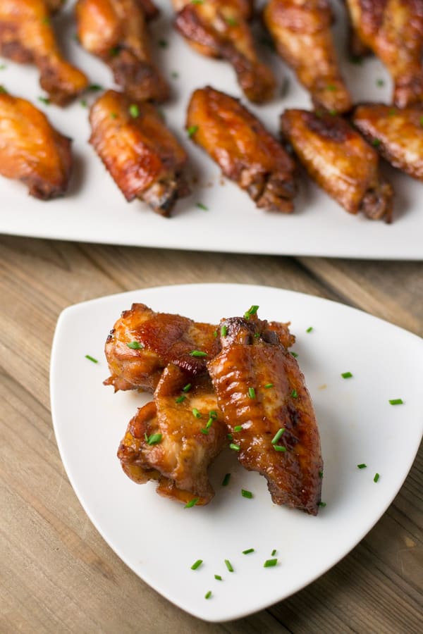 Baked Honey Garlic Chicken Wings