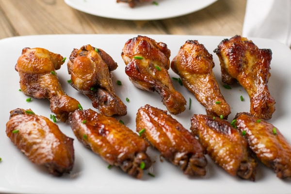 Baked Honey Garlic Chicken Wings