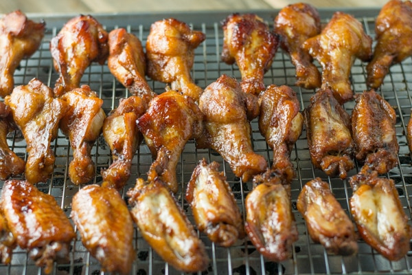 Baked Honey Garlic Chicken Wings