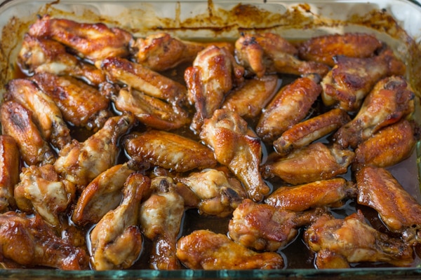 Baked Honey Garlic Chicken Wings