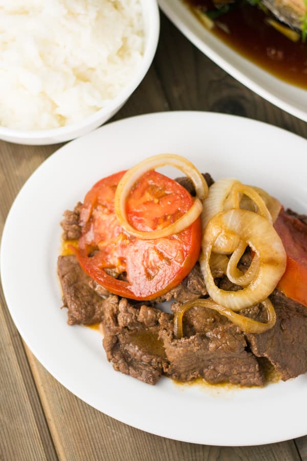 Bistek (Filipino Beef Steak)