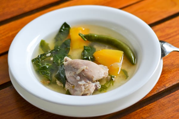 Tinolang Manok (Chicken with Papaya Soup) - Salu Salo Recipes