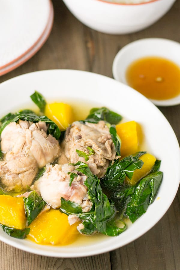 Tinolang Manok (Chicken with Papaya Soup) - Salu Salo Recipes