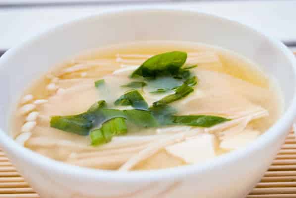 Enoki mushroom deals soup