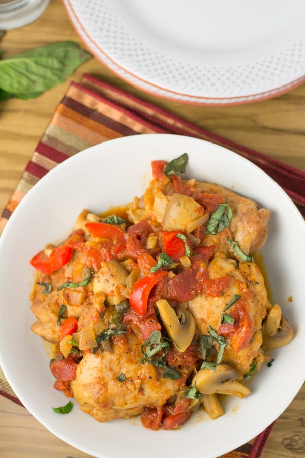 Chicken Cacciatore