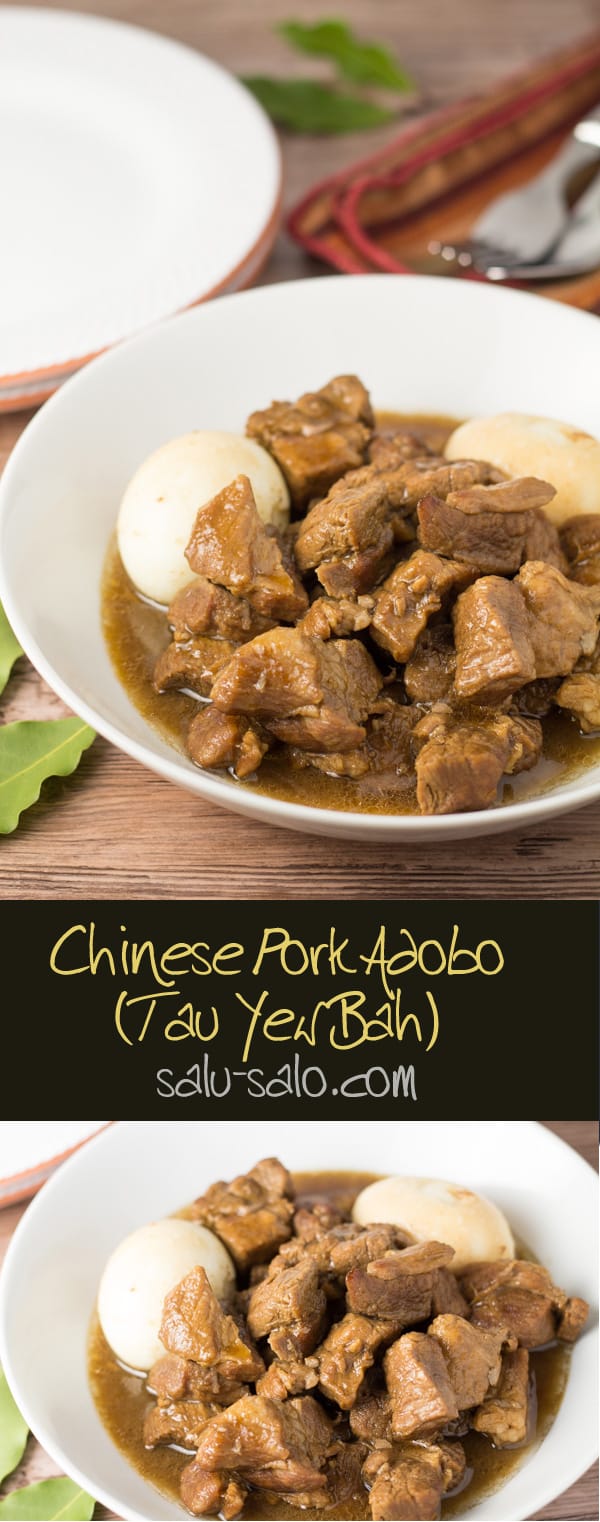 Chinese Pork Adobo (Tau Yew Bah)