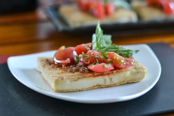 Tofu With Salsa