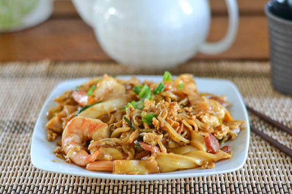 Singaporean Fried Rice Noodles