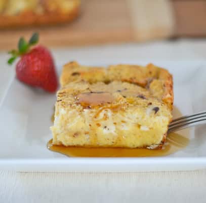 Baked French Toast with Cream Cheese
