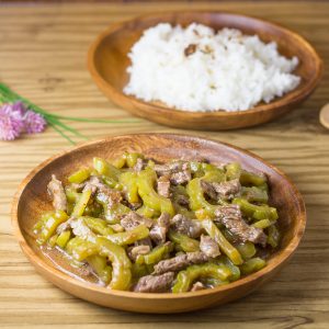 Ampalaya con Carne (Beef with Bitter Melon)