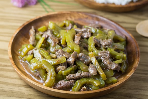 Ampalaya con Carne (Beef with Bitter Melon)