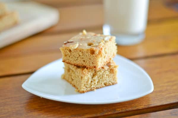 Peanut Butter Blondies