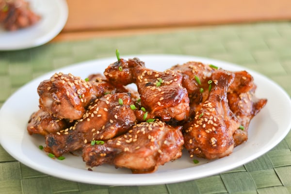 Baked Hoisin Chicken Wings