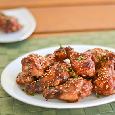 Baked Hoisin Chicken Wings