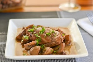 Chicken Mushroom Stew - Salu Salo Recipes