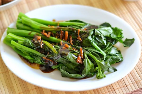 Chinese Broccoli (Gai Lan) with Oyster Sauce