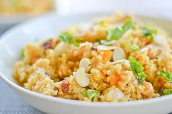 Moroccan Couscous and Chickpeas