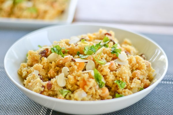 Moroccan Couscous and Chickpeas