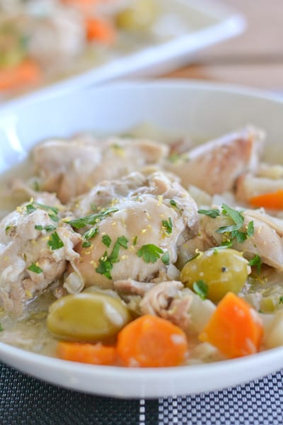 Slow Cooker Lemon Chicken