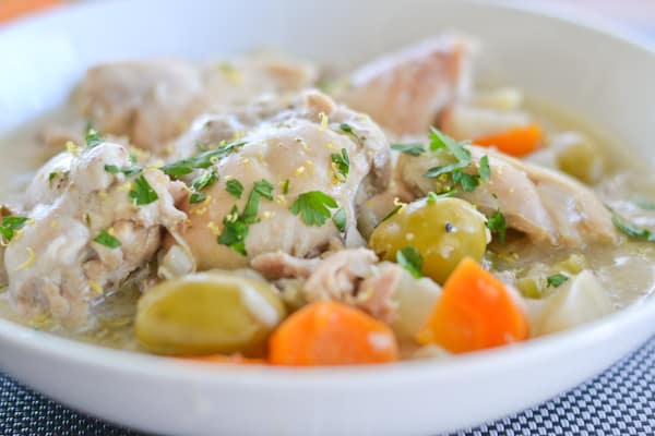 Slow Cooker Lemon Chicken