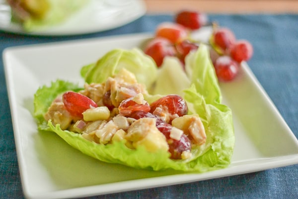 Chicken and Peanut Butter Lettuce Wrap - Salu Salo Recipes