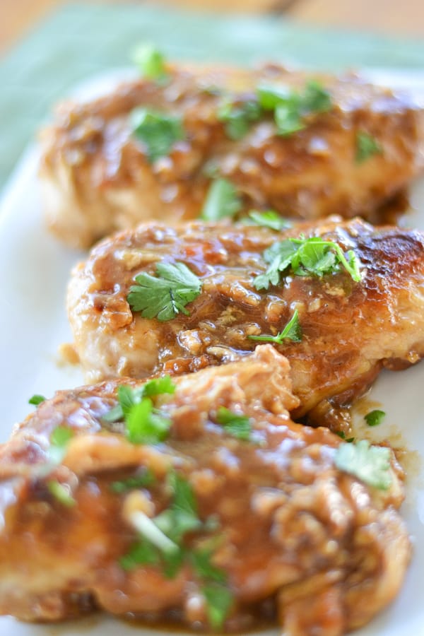 Glazed Balsamic Chicken