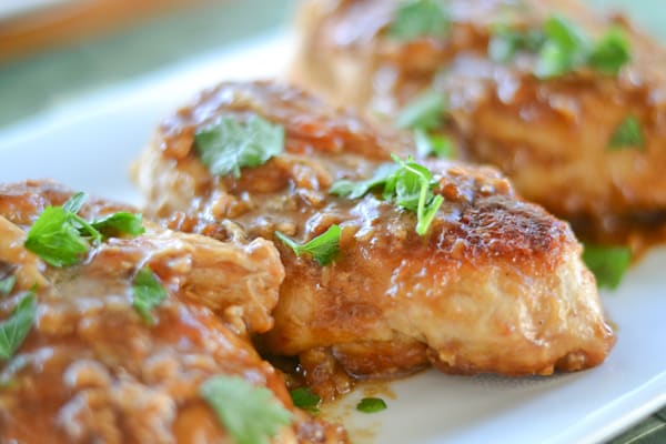 Glazed Balsamic Chicken