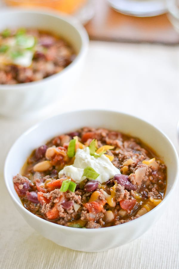 Quick All-American Chili