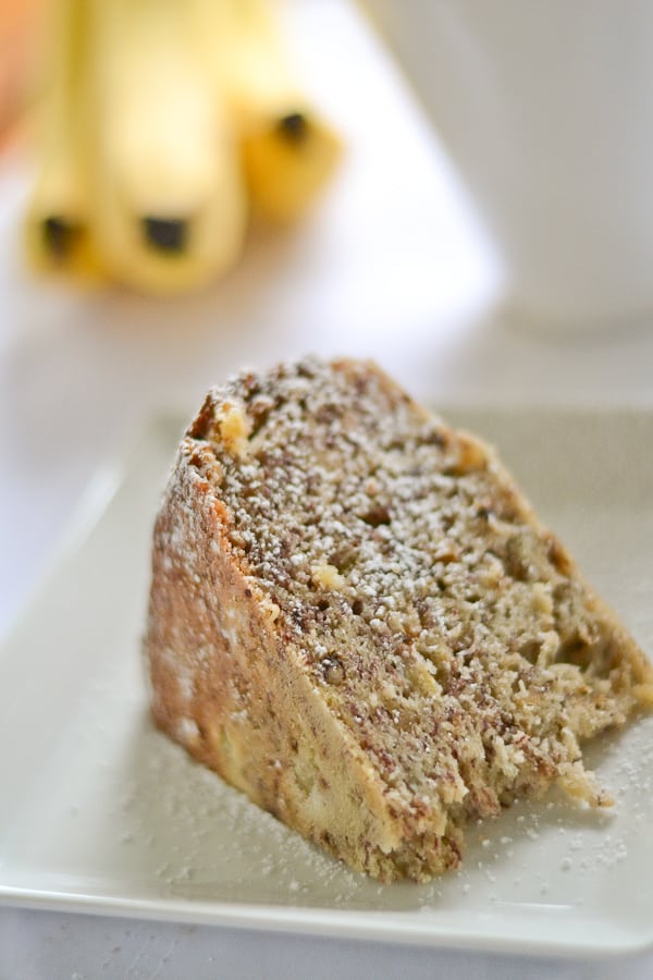 Slow Cooker Banana-Walnut Cake