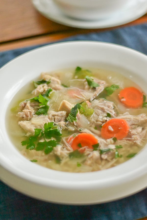 Turkey Barley Soup - Salu Salo Recipes