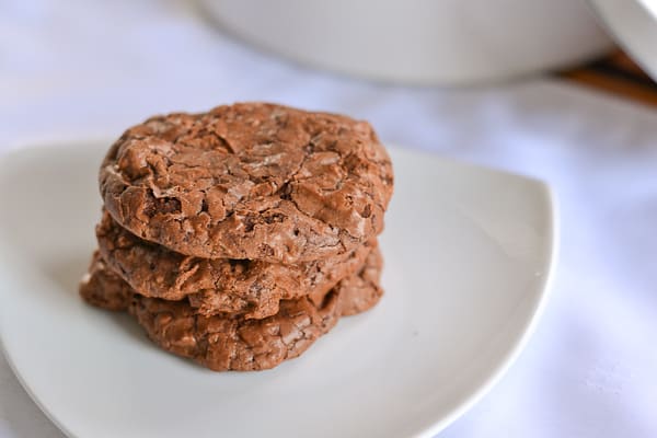 Double Chocolate Walnut Chunk Cookies