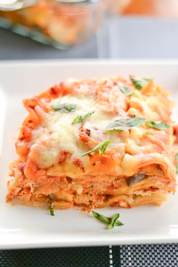 Slow Cooker Eggplant Lasagna