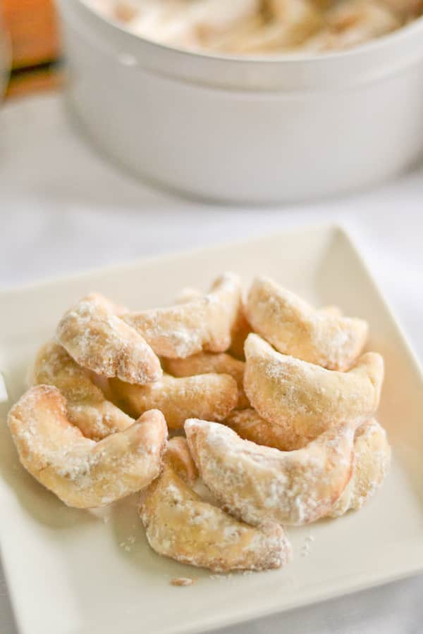 Almond Crescent Cookies