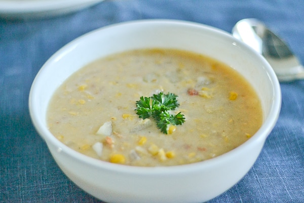 Quick and Easy Corn Chowder - Salu Salo Recipes
