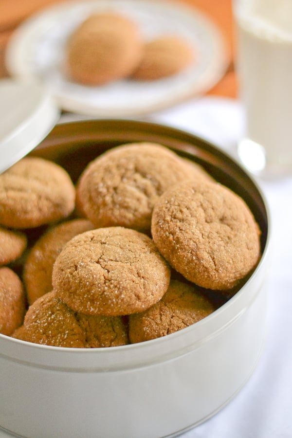 Old-Fashioned Chewy Ginger Cookies