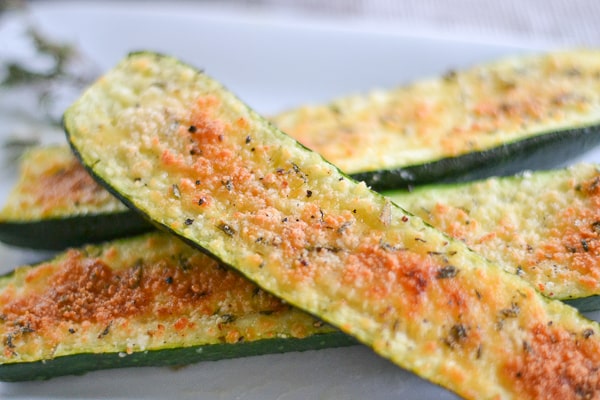 Parmesan Zucchini Bites