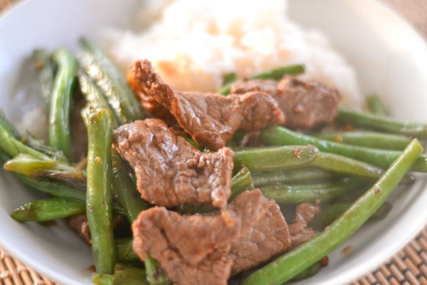 Beef Stir Fry with Green Beans