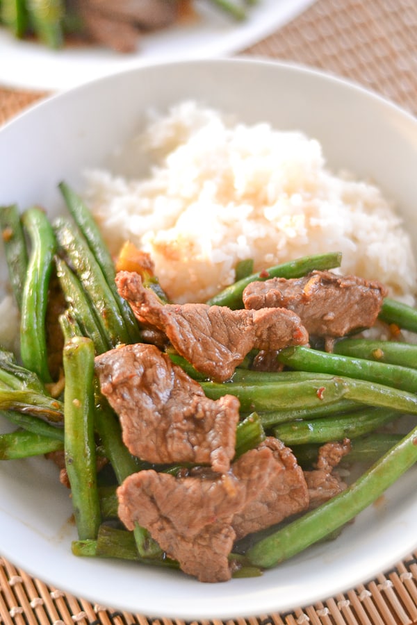 Beef Stir Fry with Green Beans