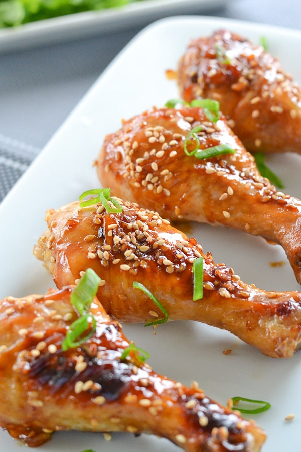 Sticky Honey Sesame Drumsticks