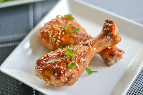 Sticky Honey Sesame Drumsticks