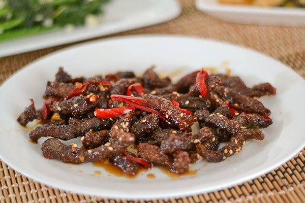 Crispy Beef with Honey and Pepper